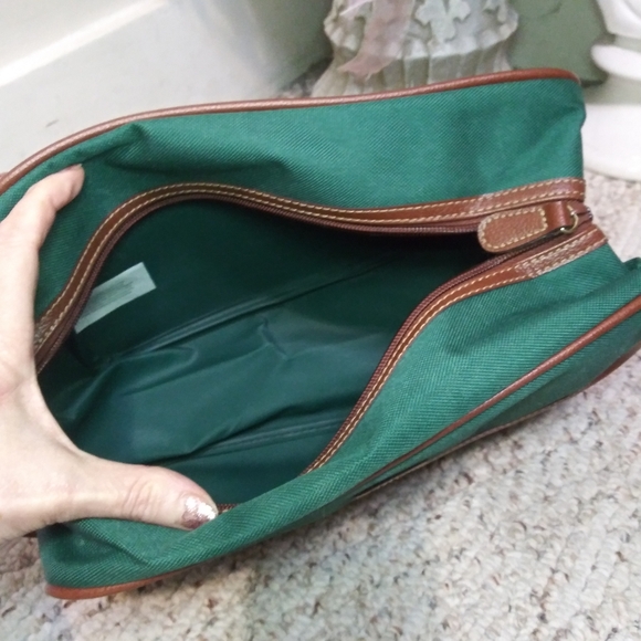 Vintage Men's Polo Ralph Lauren Green Canvas Toiletry Bag - Picture 8 of 10